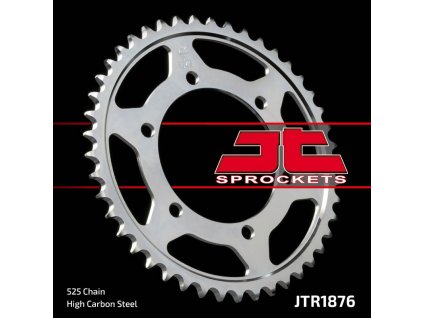 JT Zadná rozeta JTR1876 Yamaha YZF-R7 '22-'23, MT-10 '22-'23, Suzuki GSXR 600 '11-'19, Yamaha MT-07 '14-'22, XSR700 '16-'22, Suzuki GSX 1000S '15-'24, GSX 950S '22-'24, Yamaha R6 '06-'20, MT09 '14-'20, Suzuki GSXR 750 '11-'19, GSXR 1000 '17-'21