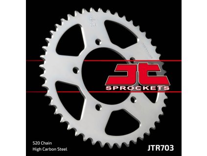 JT SPROCKETS Zadná rozeta JTR703 Aprilia RS 125 '06-'12, Aprilia Rsv 1000 Mile '98-'03 Tuareg 660 '21-'24, Aprilia RS / Tuono 660 '21-'24, Tuono Factory 660 '22, Aprilia Pegaso 650 Strada/Trial '05-'09, BMW G650 X-Moto '07-'08