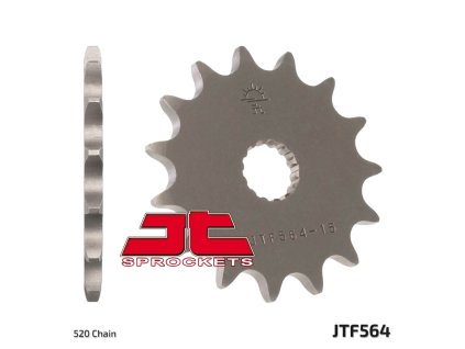 JT SPROCKETS Predná rozeta JTF564 Yamaha YZ 125 '87-'04