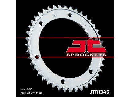 JT SPROCKETS Zadná rozeta JTR1346 Honda VFR800 V-Tec '14-'20, VFR800X Crossrunner '15-'20, Honda CB 1000RA '18-19, VFR 800 V-Tec '14-'17, VFR 800X Crossrunner '15-'17
