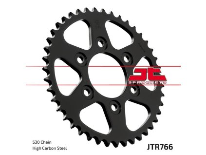 JT SPROCKETS Zadná rozeta JTR766 43 zubov Ducati Multistrada 1200 Enduro '16-'19