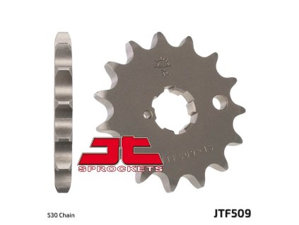 JT SPROCKETS Predná rozeta JTF509 15 zubov Kawasaki KZ 400/440 '74-'85