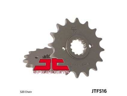 JT SPROCKETS Predná rozeta JTF516 Kawasaki El 250/252 '88-'03, KLX 250 s '09-'15, KLR 250/600, Kawasaki KLR 250 '84-'05, KLR 600 '84-'90, Suzuki GS 500E '94-'06, GS 500F '04-'10