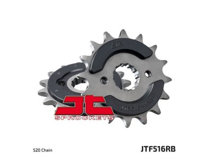 JT SPROCKETS Predná rozeta JTF516 s tlmiacou gumou 16 zubov Suzuki GS 500E '94-'06, GS 500F '04-'10