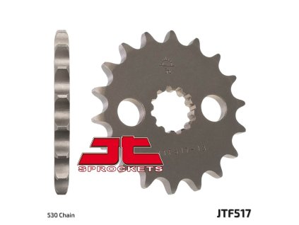 JT SPROCKETS Predná rozeta JTF517 Kawasaki ZZR 1200/1400, Kawasaki Zr 1100 Zephyr '91-'97, Kawasaki ZX 12R '00-'05