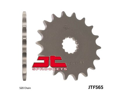 JT SPROCKETS Predná rozeta JTF565 Kawasaki KXF 450 '06, Yamaha YZF/WRF 400/426/450 YFZ 450 '04-'13, Kawasaki ER6F/N '06-'14, KLE 650 '06-'20, EX650, Suzuki SV 650 16-19, Suzuki GS500E '89-'93