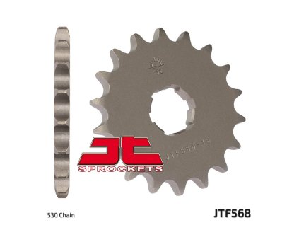 JT SPROCKETS Predná rozeta JTF568 Yamaha XS 650 '75-'81, XS650 SE '78-'83