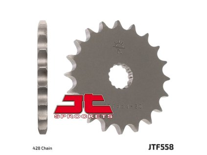 JT SPROCKETS Predná rozeta JTF558 Yamaha YZ 85 '02-'15, Yamaha DT 125R