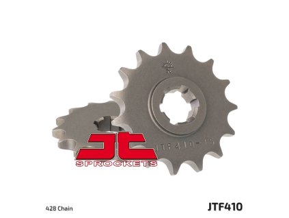 JT SPROCKETS Predná rozeta JTF410 Suzuki GZ 125 '98-'11, GN 125, VL 125 Intruder