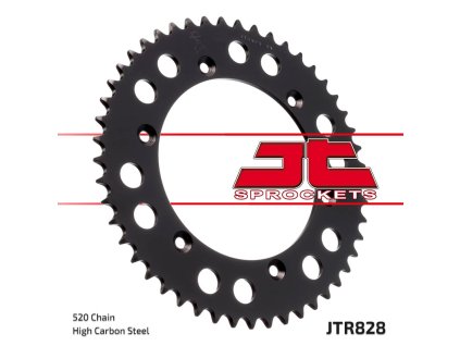 JT SPROCKETS Zadná rozeta JTR828 Suzuki DR 600, DR 650, Suzuki RM 500 '83-84, Suzuki DR 800 Big 91-93, Suzuki RM 250 '84-86