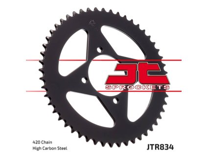 JT SPROCKETS Zadná rozeta JTR834 Yamaha Lb 80 Chappy, Yamaha Lb 50 Chappy '-85, Lb 80 '77-78, Yamaha BW 80 '86-90, PW 80 '83-06, Lb 50 '86-94, Yamaha TTR 90 '00-07, TTR 110 '08-16, V70/V75 '76-77, V90 '75-78, Lb 80 '76-77, YB 100E '80-94