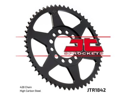 JT SPROCKETS Zadná rozeta JTR1842 Yamaha YZ 80 '81-83', DT 125/175 '74-77', TW 125 '99-02', TW 200 '89-', XT 350 '85-00', Yamaha TW 125