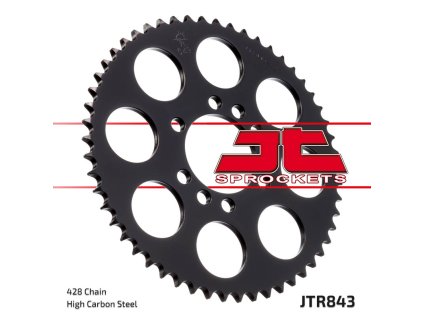JT SPROCKETS Zadná rozeta JTR843 Yamaha DT 80LC '83-84, DT 125 LC, SR 125 '80-'94, Yamaha DT 125LC '85-'88, SR 125 '85-'94, DT 80LC, Yamaha DT 80LC '85-'94 DT 125LC '85-'88, XT 125 '88-90