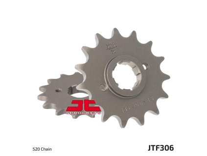 JT SPROCKETS Predná rozeta JTF306 Honda NX 650 Dominator '88
