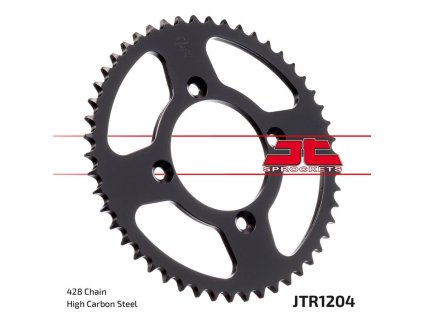 JT SPROCKETS Zadná rozeta JTR1204 Honda CRF 125F '14-'21, Honda CRF 125FB '15-'21, Honda CRF 100F '04-'13, XR 100R '85-'03