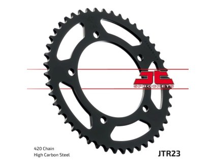 JT SPROCKETS Zadná rozeta JTR23 47 zubov Aprilia 50 Rs/Tuono '99-05'