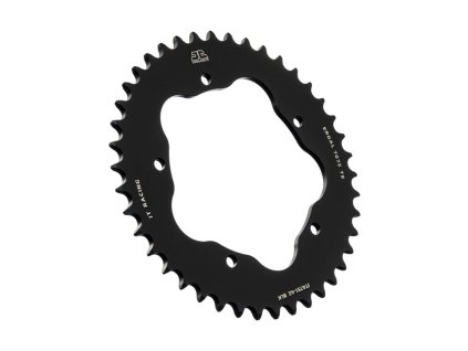 JT SPROCKETS Zadná rozeta JTA751 hliníková čierna Ducati Monster 800 S2R '05-'07, Hypermotard 950 '19-'23, 748 '95-'03, 848 Evo '08-'13, 848 Streetfighter '12-'15; vyžaduje adaptér JTA750B, pri 848 konverziu na reťaz 520