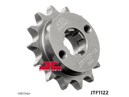 JT SPROCKETS Predná rozeta JTF1122 14 zubov Beta RR 125 LC '21-'23, Fantic Xef / Xmf 125 '21