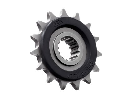 JT SPROCKETS Predná rozeta JTF742 s tlmiacou gumou 15 zubov Monster 937 (21–24), Hypermotard 950 (19–24), Scrambler 1100 (18–23), Super Sport 950 (21–23) – 520