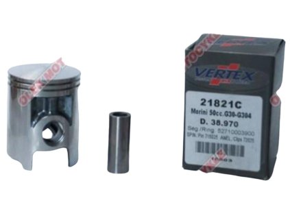 VERTEX Piest Morini G30, G304 50CCM 2 krúžky rozmer: 38,98 mm