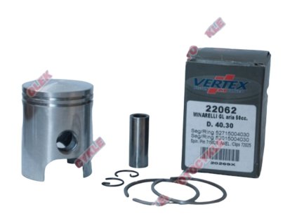 VERTEX Piest Minarelli 50 DL3, pre vzduchom chladený motor