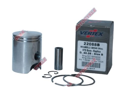 VERTEX Piest Minarelli AM6, Aprilia, Yamaha Replica pre valec s povrchom Nikasil
