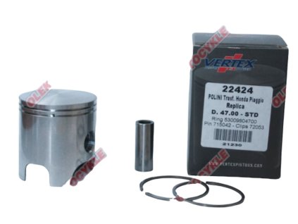 VERTEX Piest Polini, Honda, Piaggio čap 12 mm