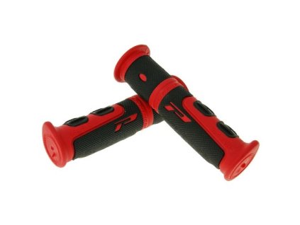 PROGRIP Gripy (rukoväte) PG964 ATV / Jet Ski / MTB (22+22 mm, dĺžka 120 mm) – červené/čierne