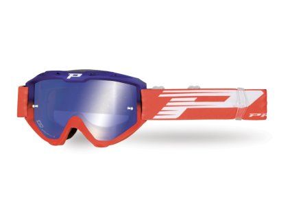 PROGRIP Okuliare PG3450-338 Fl Riot modré / červené