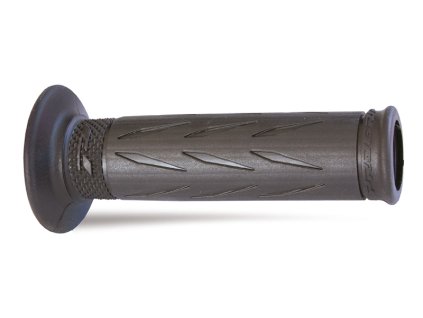 PROGRIP Gripy (rukoväte) PG729 Road Superbike 22+25 mm 122 mm – čierne bez otvoru