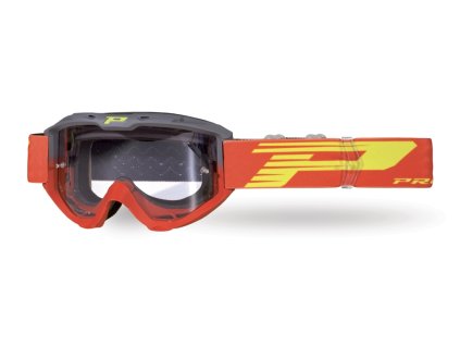 PROGRIP Okuliare PG3450-288 Ls Riot sivé/červené