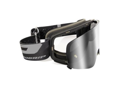 PROGRIP Náhradné sklo PG3216-120 pre okuliare PG3205 magnet zrkadlové strieborné Antiscratch, No Fog, Anti UV