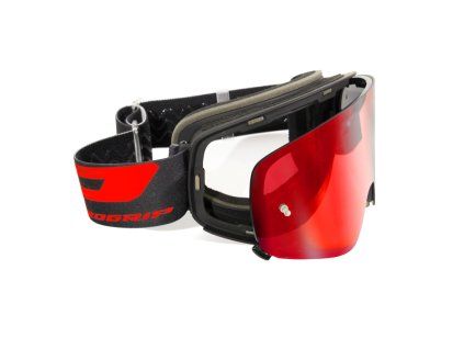PROGRIP Náhradné sklo PG3217-107 pre okuliare PG3205 magnet zrkadlové červené Antiscratch, No Fog, Anti UV