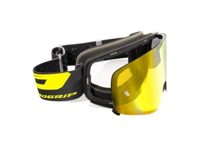 PROGRIP Náhradné sklo PG3219-105 pre okuliare PG3205 magnet zrkadlové žlté Antiscratch, No Fog, Anti UV
