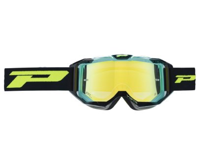 PROGRIP Okuliare PG3303-404 Fl Vista čierne/zelené