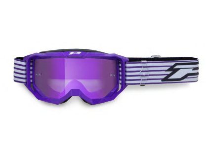 PROGRIP Okuliare PG3300 Vision GO – fialové – fialové zrkadlo
