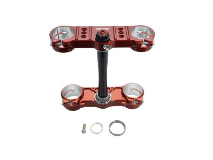 XTRIG Držiaky tlmičov Rocs Pro Triple Clamps Beta RR/RX '16-'26 X-Trig Brown