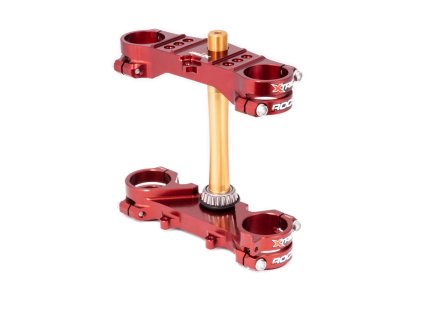XTRIG Držiaky tlmičov Rocs Tech Triple Clamps Yamaha YZ 65 '18-'26; YZ 85 '06-'26 X-TRX Brown