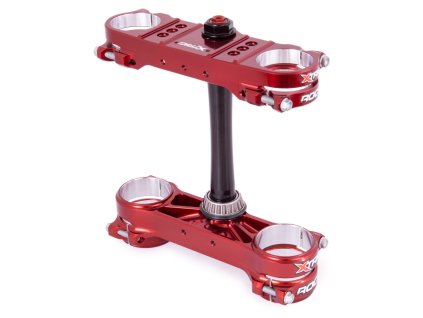 XTRIG Držiaky tlmičov Rocs Pro Triple Clamps KTM SX/SX-F 125/250/350/450 '13-'22; EXC/EXC-F '14-'23; Husqvarna '14-'22; Gas Gas Ec/Ecf/MC/Mcf '21-'23 M12 X-Trig Brown