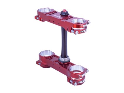 XTRIG Držiaky tlmičov Rocs Pro Triple Clamps KTM SX/SX-F 150/250/350/450 '23-'26; Husqvarna '23-'26; Gas Gas Ec/Ecf/MC/Mcf '23-'26 M12 X-Trig Brown
