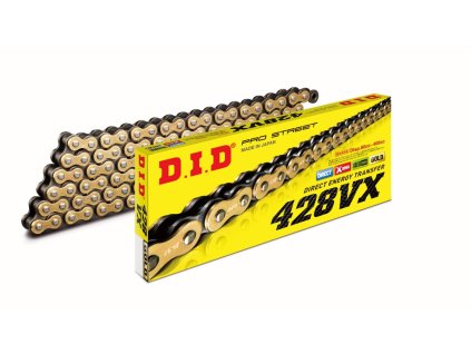 DID Reťaz 428VXGB O-Ring zlatá