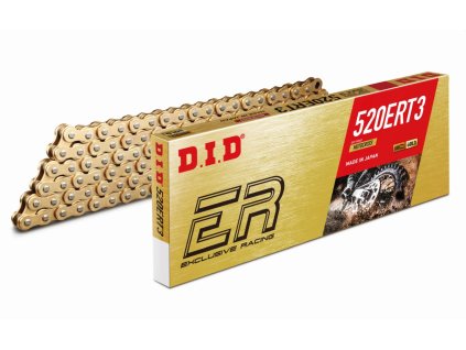 DID Reťaz 520ERT3GG zlatá / zlatá