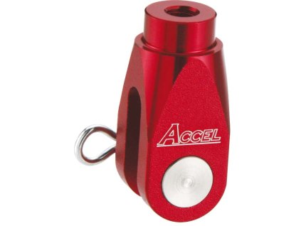 ACCEL Tiahlo zadnej brzdy (štelovák) Honda CR/CRF '02-'10 červené