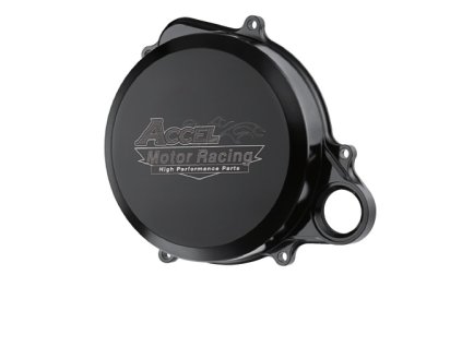 ACCEL Hliníkový kryt spojky Honda CRF 250R '10-'16 čierny