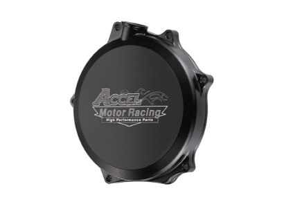 ACCEL Hliníkový kryt spojky Suzuki RMZ 250 '07-'16 čierny