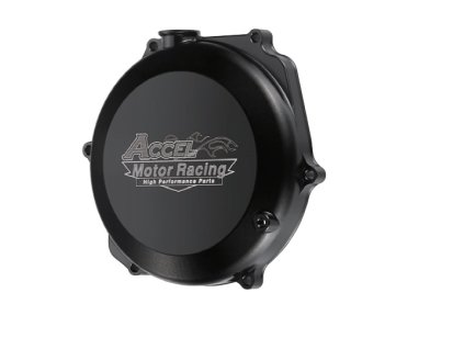 ACCEL Hliníkový kryt spojky Suzuki RMZ 450 '08-'16 čierny