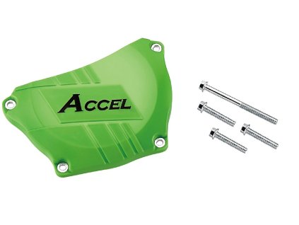 ACCEL Chránič krytu spojky Kawasaki KXF250 '09-'17 zelený