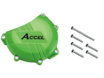 ACCEL Chránič krytu spojky Kawasaki KXF450 '06-'15 zelený