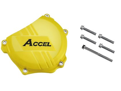ACCEL Chránič krytu spojky Suzuki RMZ250 '07-'17 žltý