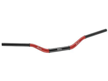 ACCEL Riadidlá – hliníkové Ergal 7075-T6 28,6 mm Taper MX Vzor Honda CR vysoké – červené / čierne 790 × 101 mm